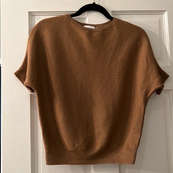 The Reset Merino Wool ESSENTIAL PULLOVER in Fawn color - Picture 2 of 6